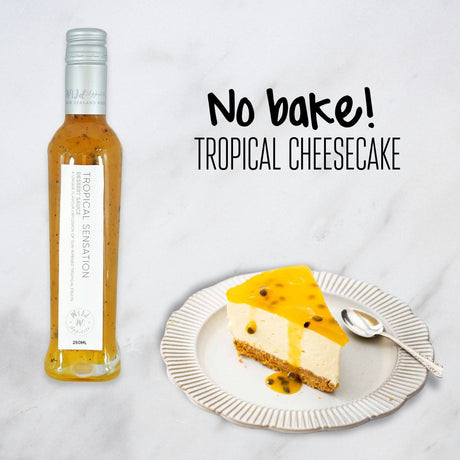 Passionfruit Cheesecake.