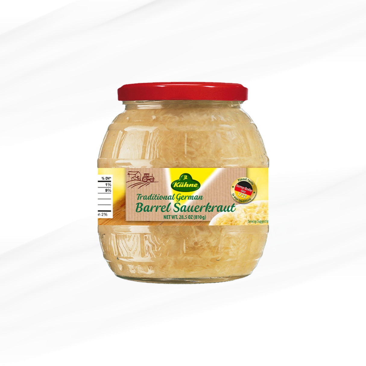 Kuehne - Sauerkraut - Nett 810g - F 1159g