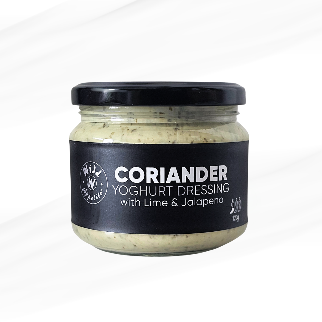 LIMITED EDITION Wild Appetite Coriander Yoghurt Dressing with Lime & Jalapeno - 320g