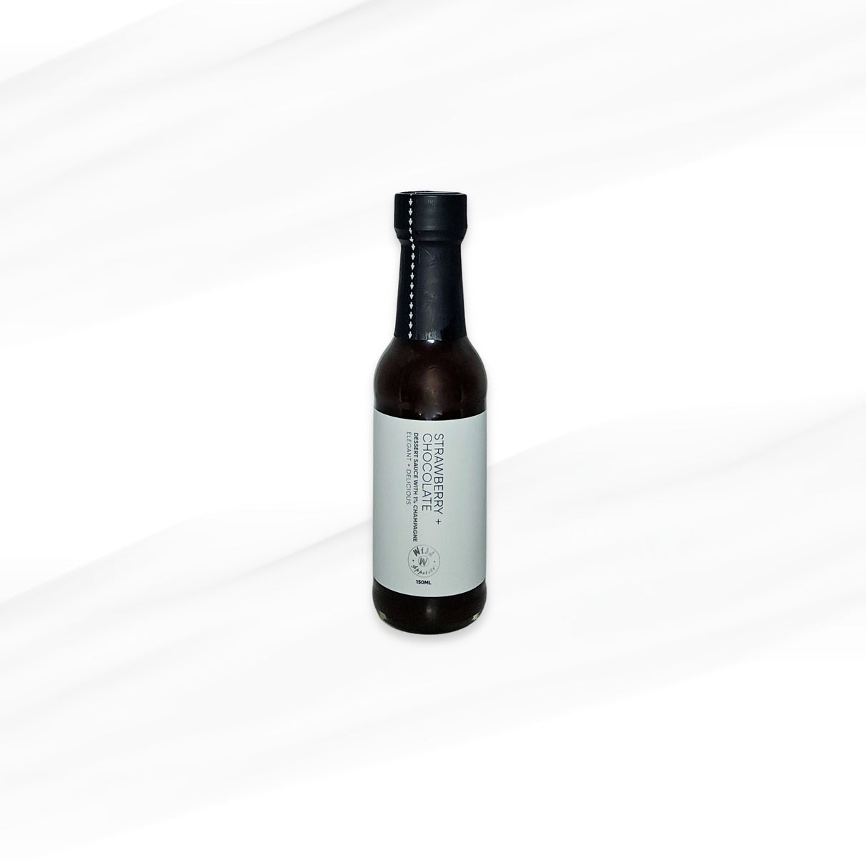 Wild Appetite Strawberry Chocolate + 1% Champagne Dessert Sauce - 150ml