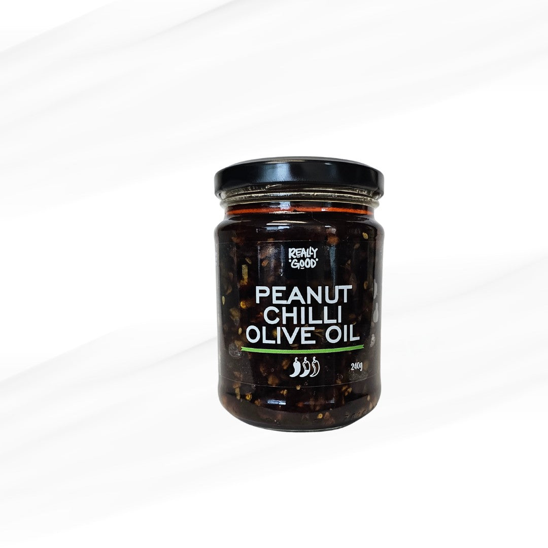 Really Good Peanut Chilli Olive Oil 240g